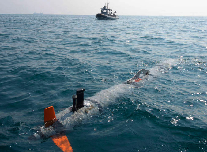 video ATR Common Module deployed in the sea